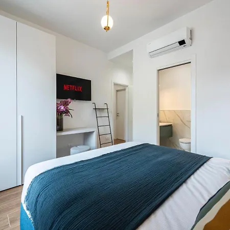 Ferienwohnung S.M.N-Centro Bf48 Luxury Living With Balcony Florenz Zimmer foto